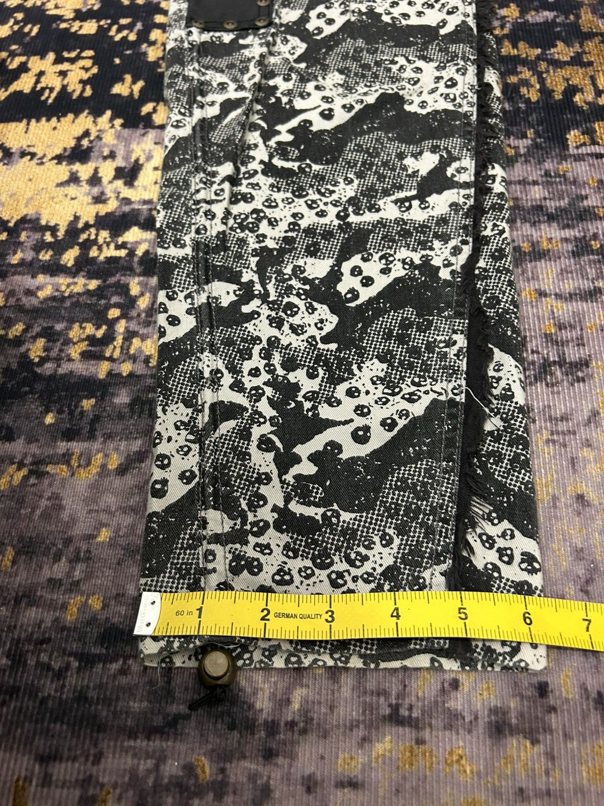 Seditionaries Algonquins Spiritual Weapon Skull Cargo Bondage Pants Size US 31 - 21 Thumbnail