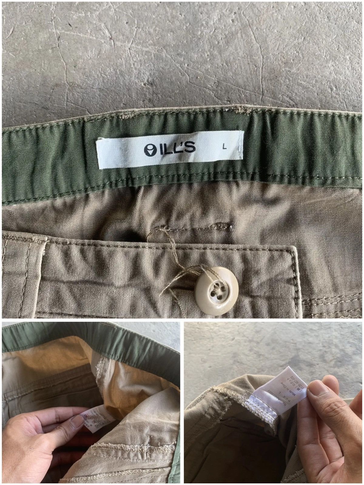 Japanese Brand 10-Pocket Vtg ill’s Utility Tactical Multipocket Cargo Pants Size US 33 - 16 Thumbnail