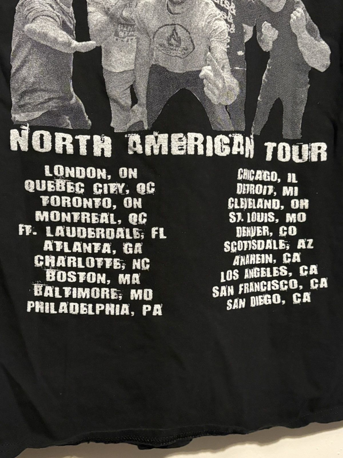 Band Tees Vintage Y2K Simple Plan North American Tour SS Band T-Shirt Size US L / EU 52-54 / 3 - 6 Thumbnail