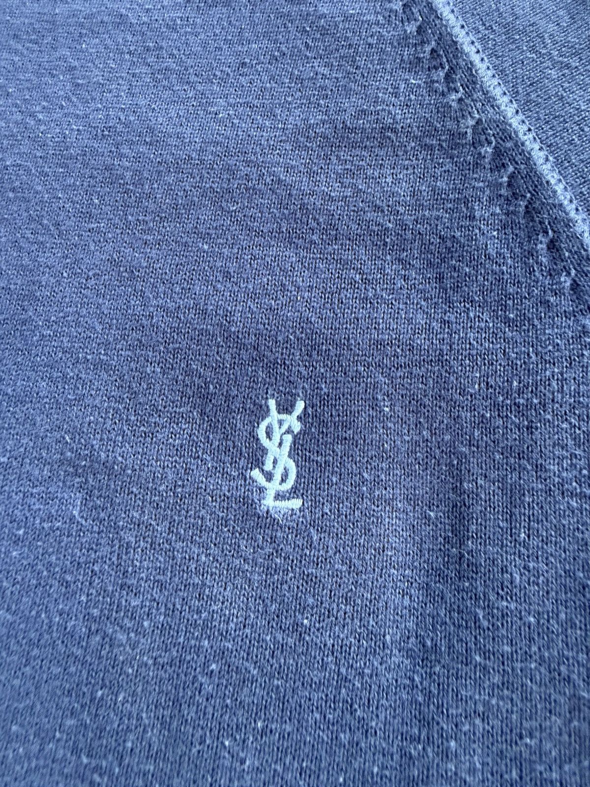 Yves Saint Laurent Navy YSL Vintage Sweater Size US M / EU 48-50 / 2 - 3 Thumbnail