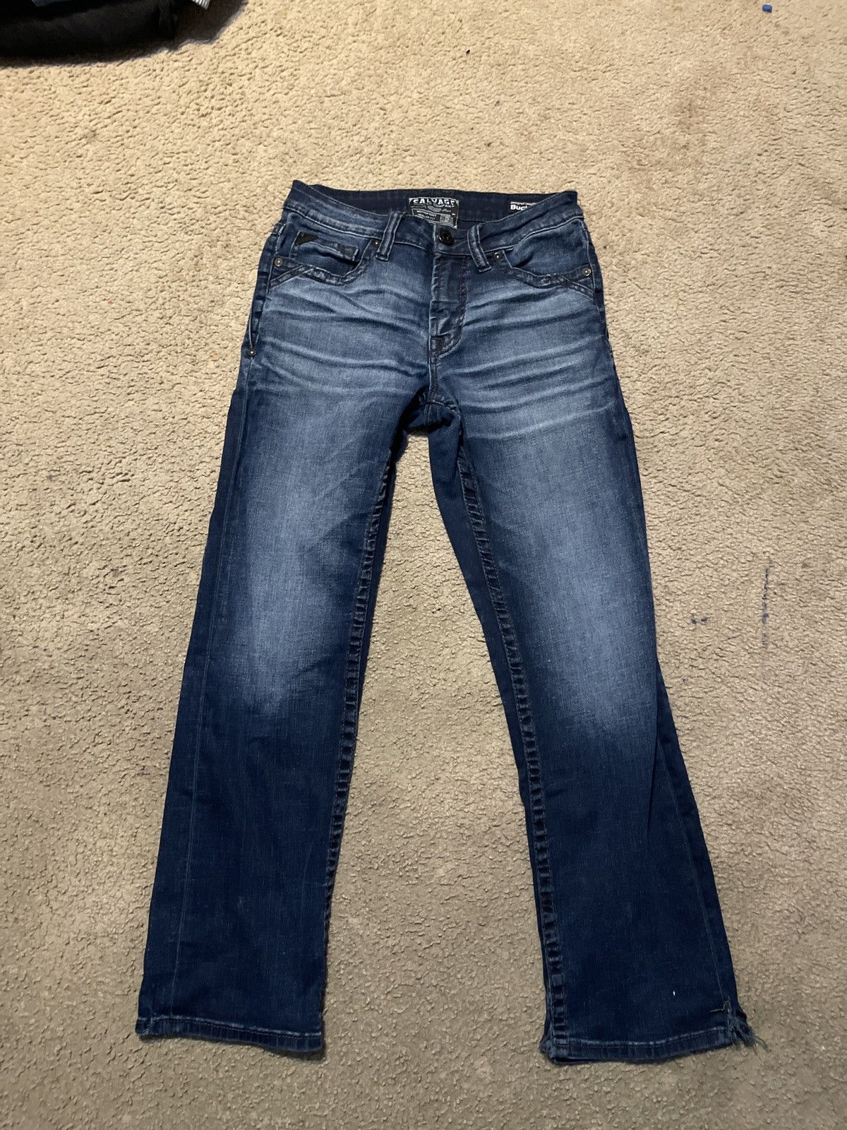 Other SALVAGE Dark blue jeans light wash Size US 32 / EU 48 - 2 Thumbnail