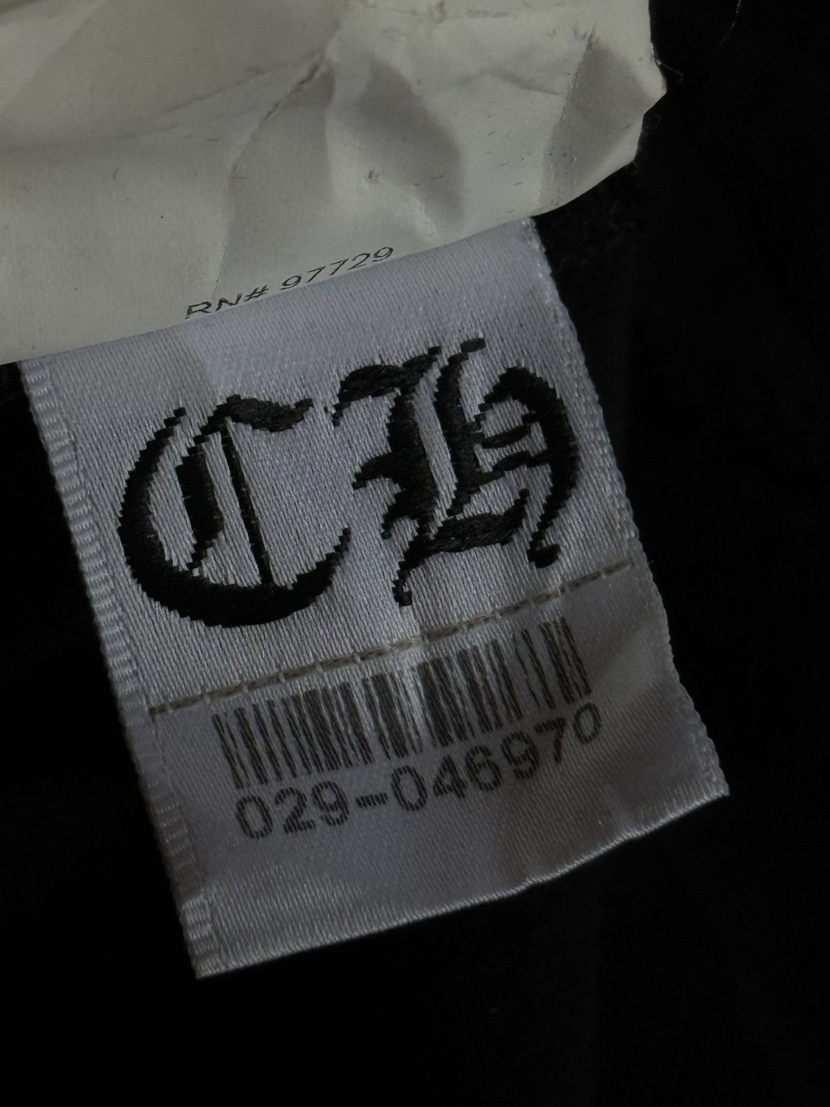 Chrome Hearts Rare - Embroidered EyeChart Tee Leather Tag Size US M / EU 48-50 / 2 - 9 Thumbnail