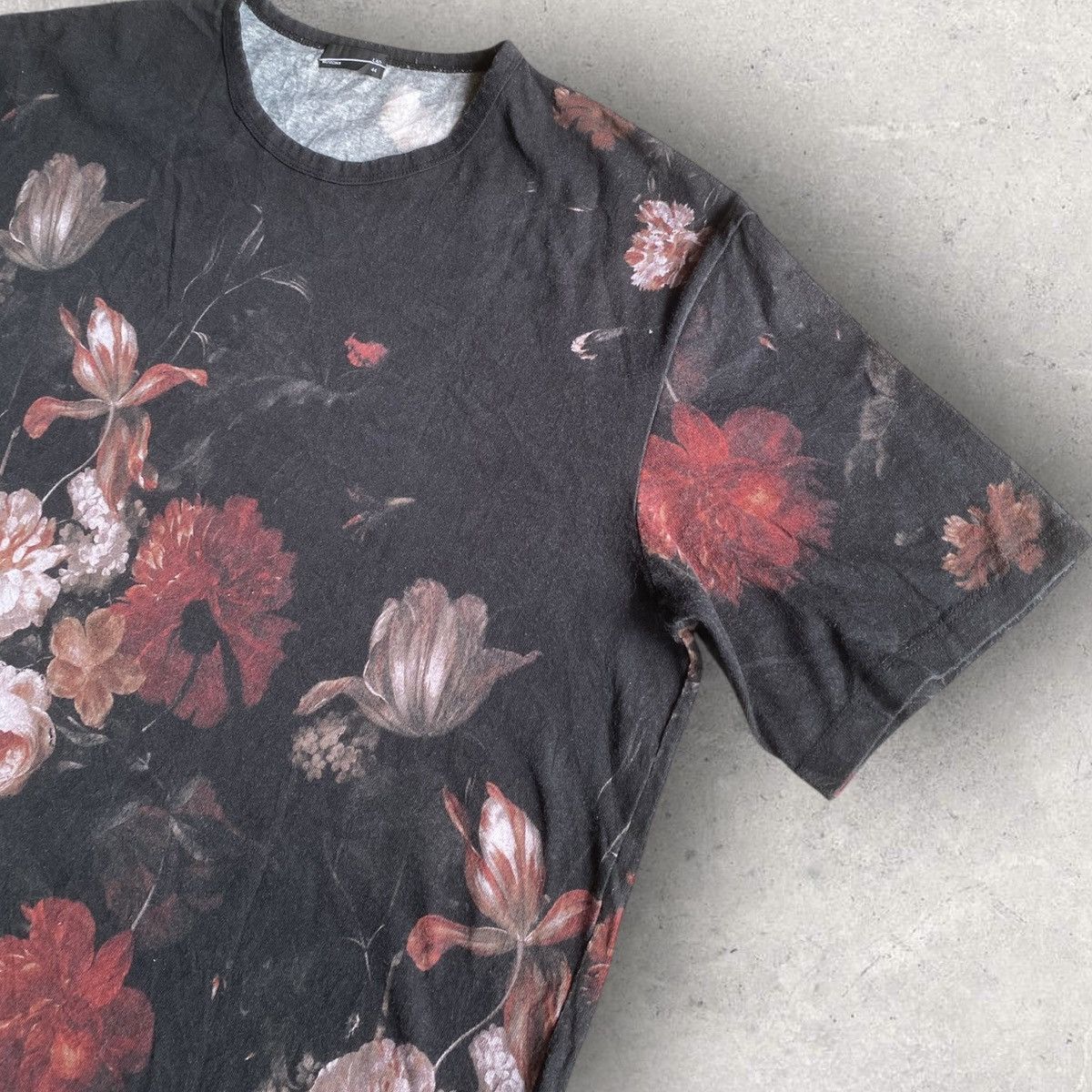Lad Musician SS21 Floral “New Order” Oversized Tee Size US S / EU 44-46 / 1 - 2 Thumbnail