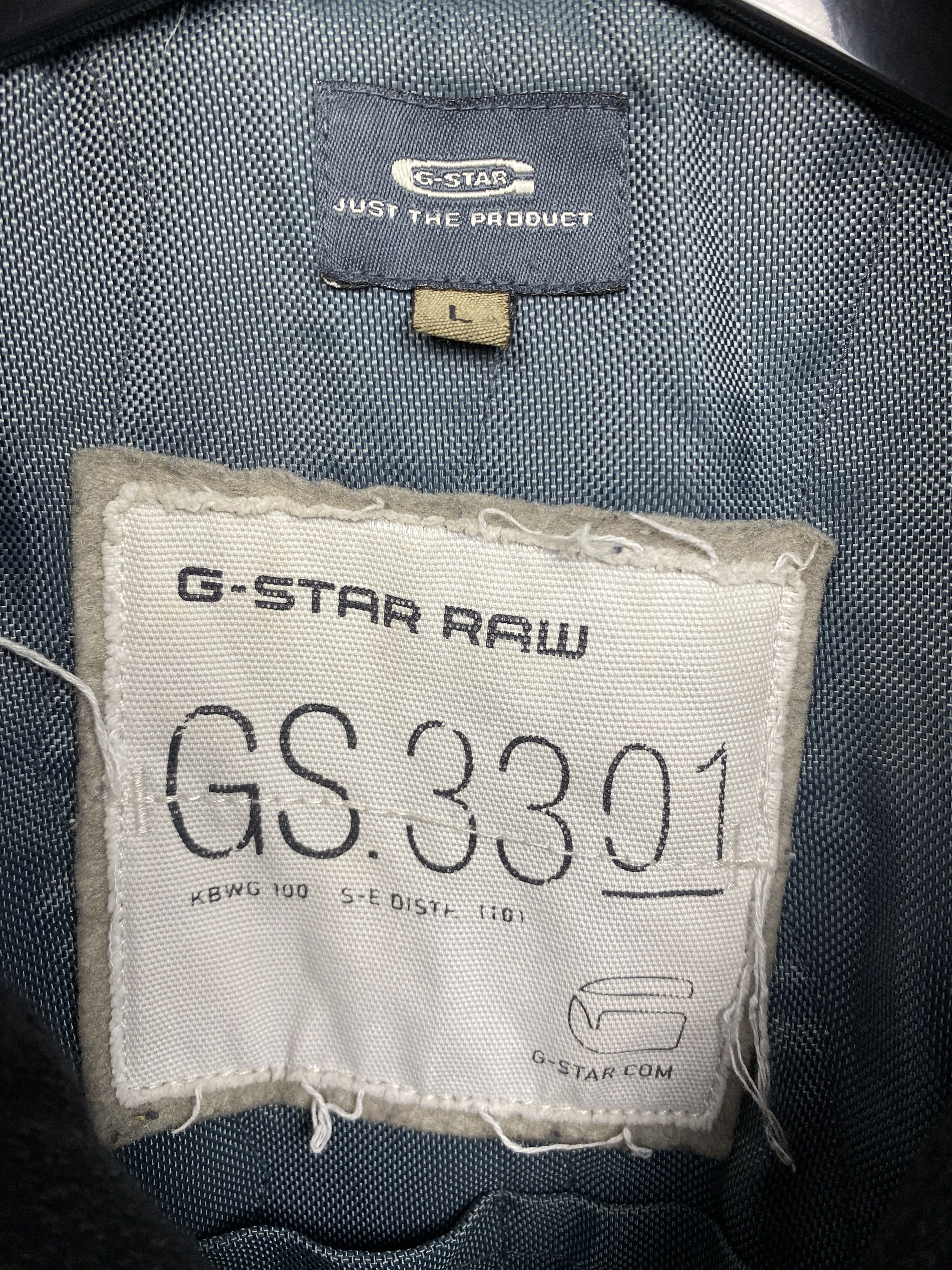 G-Star G Star Raw Vintage Wool Ward P Coat Jacket Size US L / EU 52-54 / 3 - 4 Thumbnail