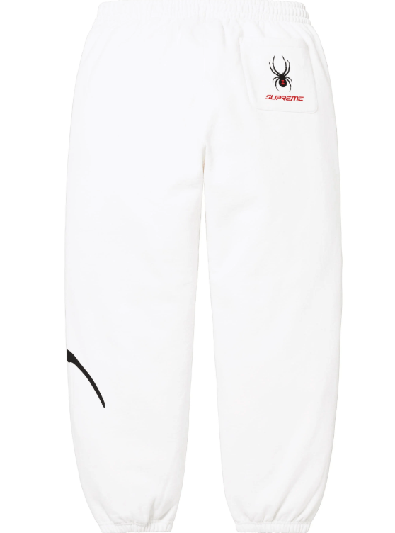 Spyder × Supreme Supreme Spyder Sweatpant White Size XL Size US 36 / EU 52 - 2 Thumbnail