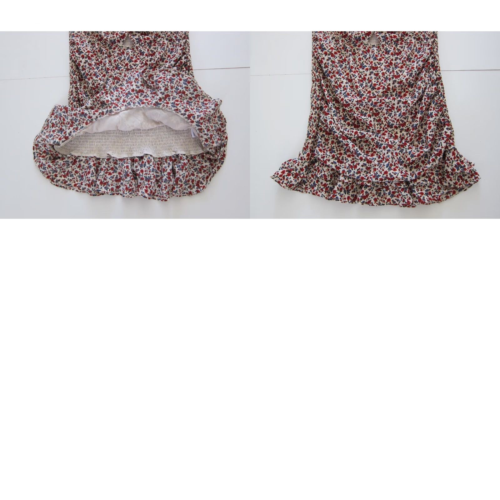 Vintage VINTAGE NWT Blush BJ Red Floral Off Shoulder Stretch Short Tunic Dress 2X Size 40" / US 18 - 8 Thumbnail