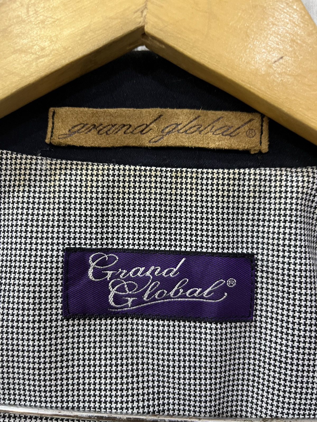 Japanese Brand (Zzzz)🔥🔥ARCHIVE GRAND GLOBAL DOUBLE COLAR JACKET Size M / US 6-8 / IT 42-44 - 8 Thumbnail