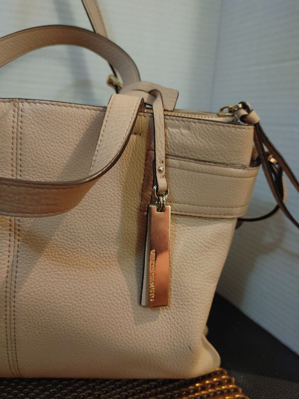 Vince Camuto Vince Camuto Leather Bag Size ONE SIZE - 2 Thumbnail