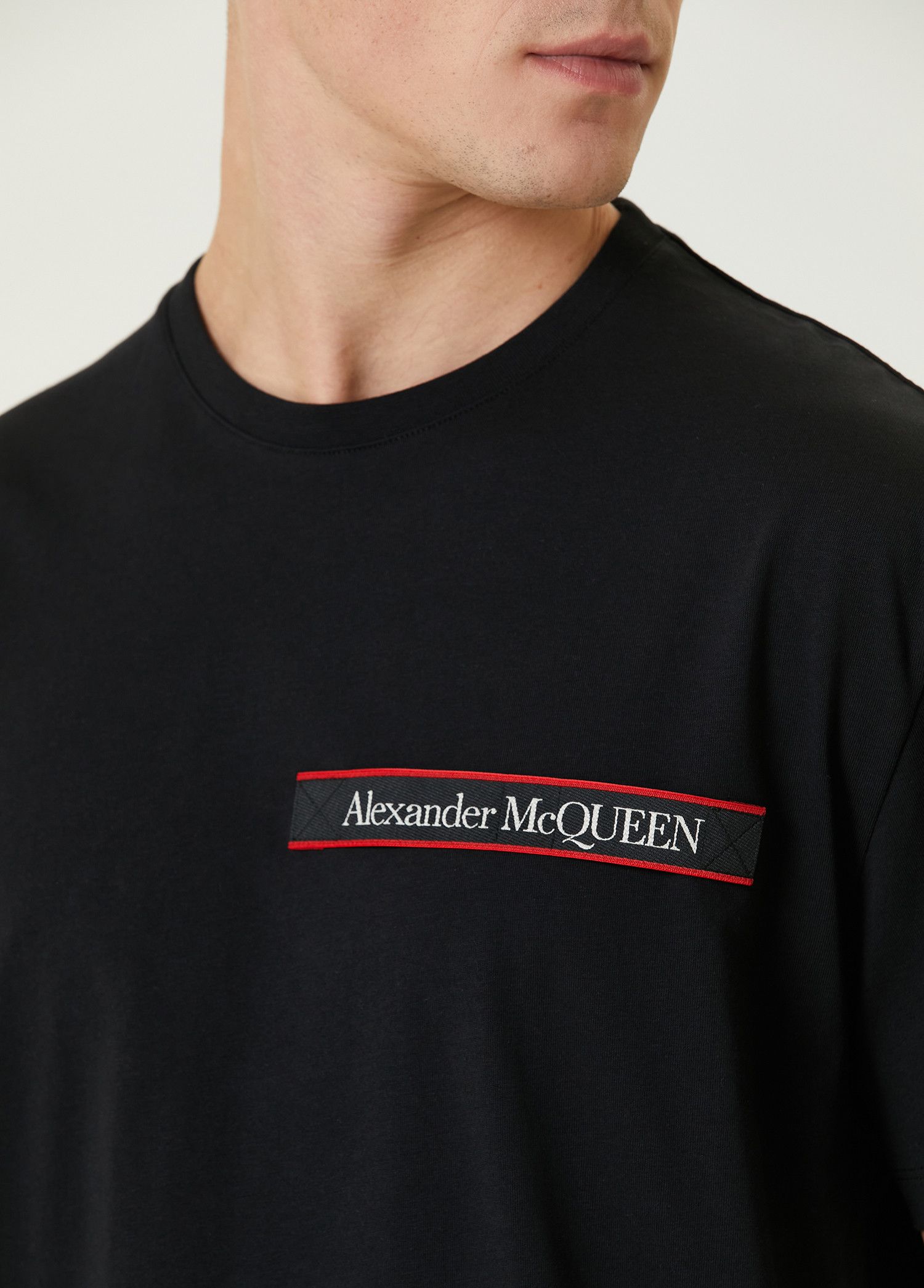Alexander McQueen o1y1024 T-Shirt In Black Size US M / EU 48-50 / 2 - 5 Thumbnail