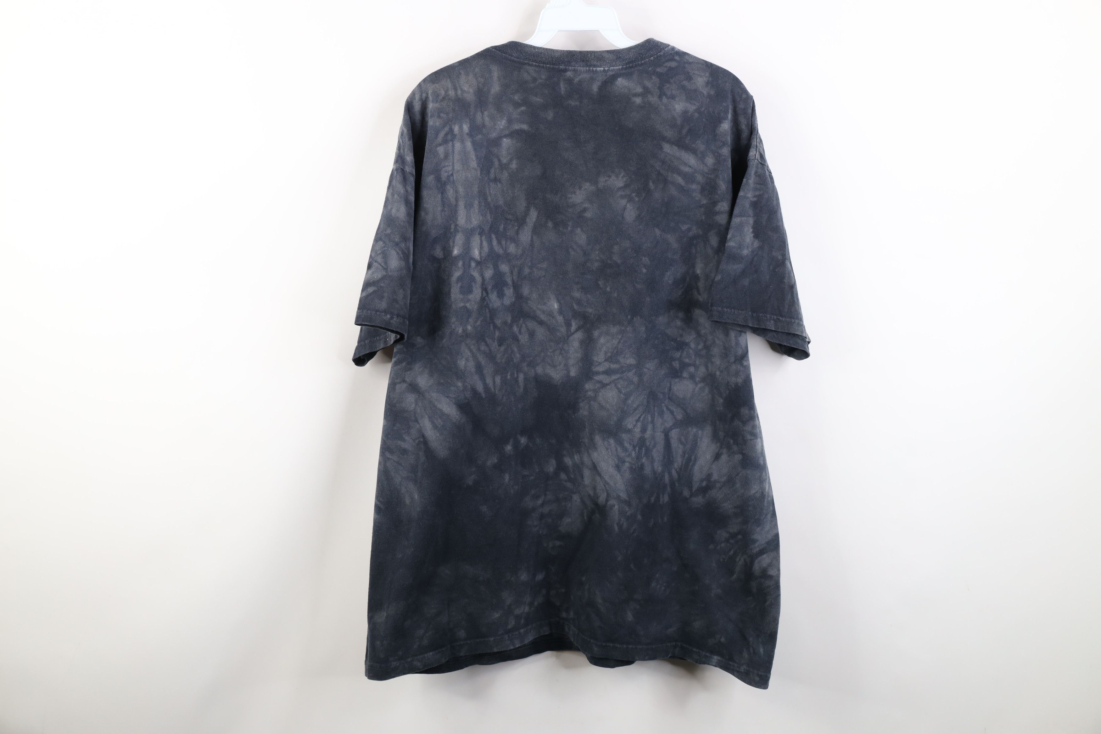 Vintage Vintage Y2K Streetwear Wash Wolf Short Sleeve T-Shirt Gray Size US L / EU 52-54 / 3 - 9 Thumbnail