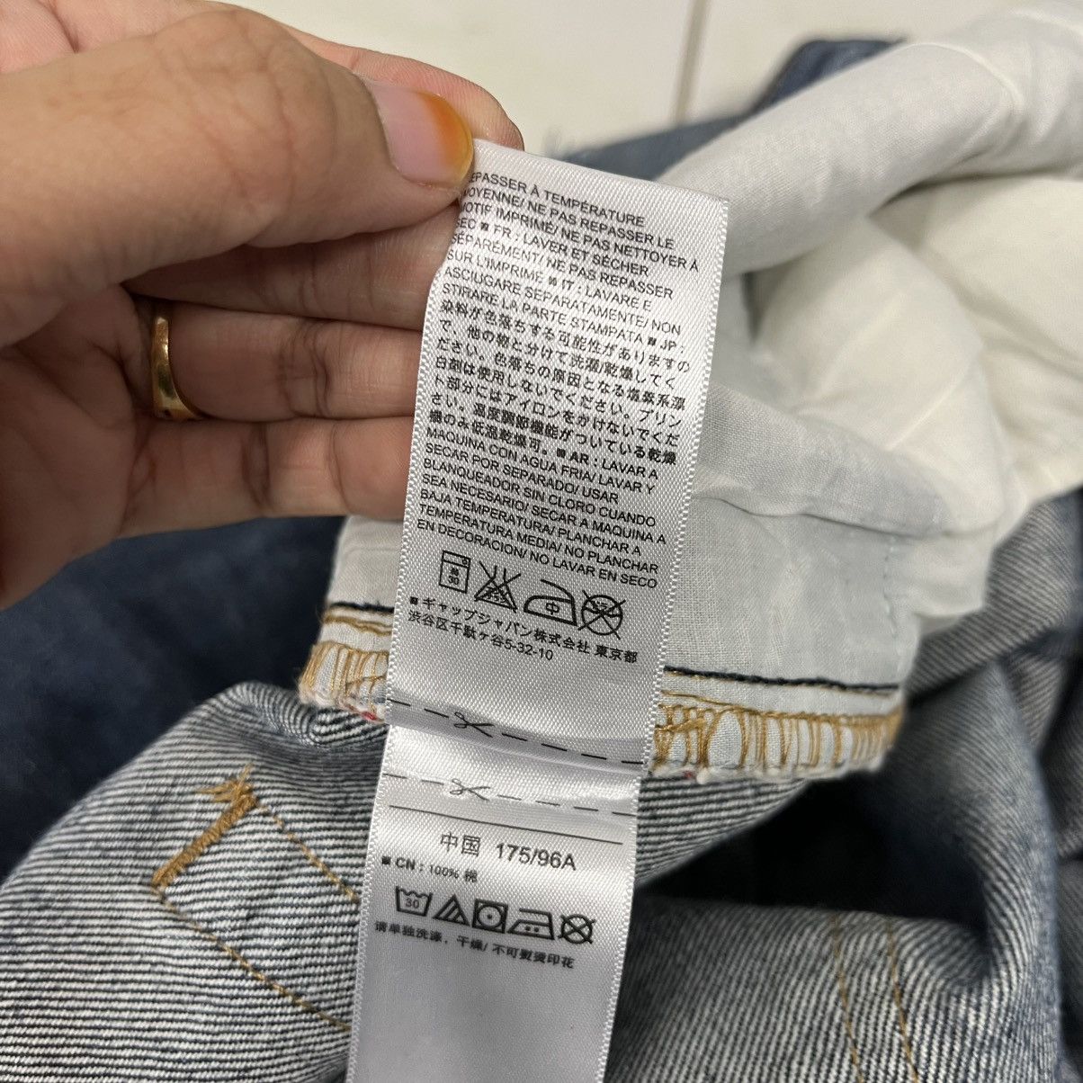 Gap Vintage Gap Distressed Selvedge Redline Denim Jeans Size US 38 / EU 54 - 14 Thumbnail