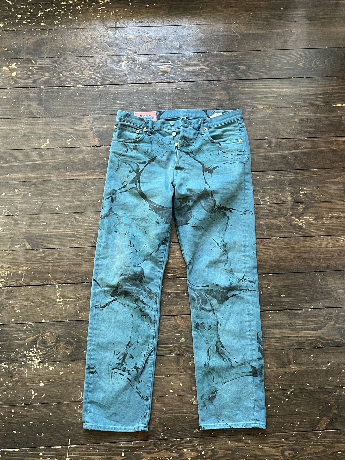 Acne Studios × Avant Garde Acne studios 1996 swirl ocean blue 