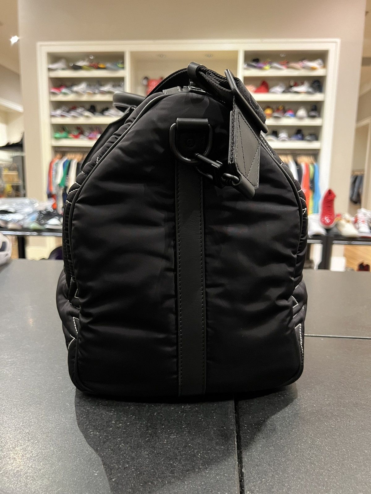 Louis Vuitton Louis Vuitton Nylon Embroidered Keepall Snow Capsule Duffle Size ONE SIZE - 9 Thumbnail