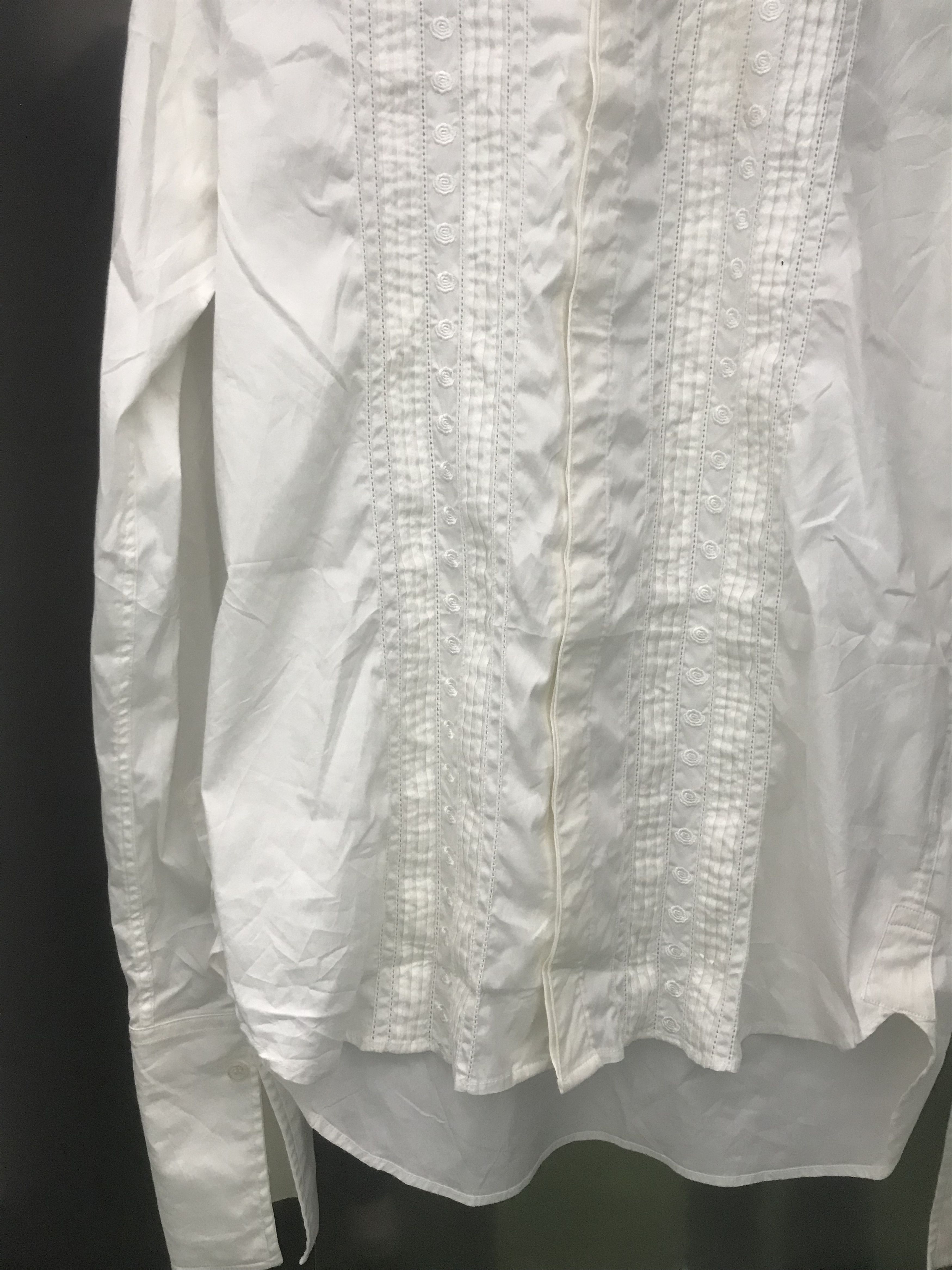 Wales Bonner Wales Bonner - Santiago Guayabera Poplin Shirt Size US S / EU 44-46 / 1 - 7 Thumbnail