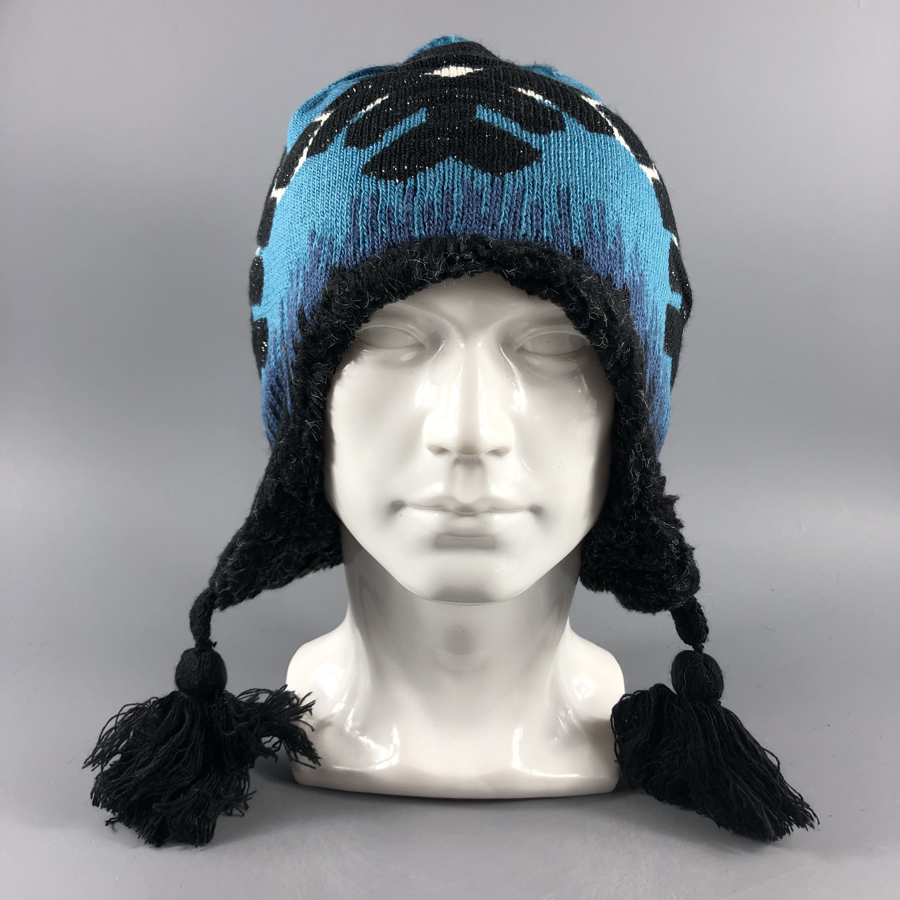 image of Vintage Dimo Ear Flap Hat Beanie Snow Hat Snow Cap -D302, Men's