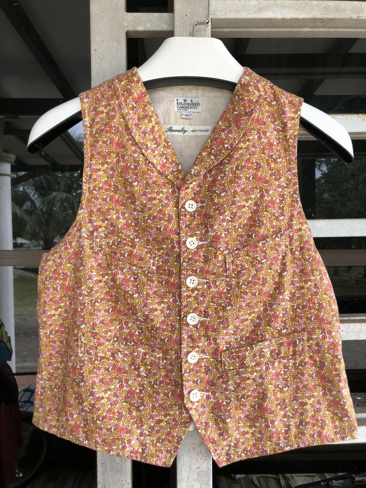 Engineered Garments × Nepenthes FWK Engineered Garments Nephentes NY floral jacket Size US S / EU 44-46 / 1 - 1 Thumbnail