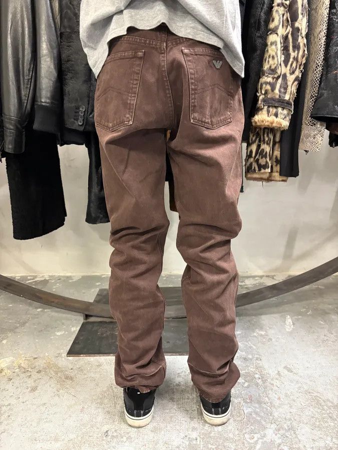 Giorgio Armani 1990s Giorgio Armani Brown Archive Pants Size US 32 / EU 48 - 3 Thumbnail