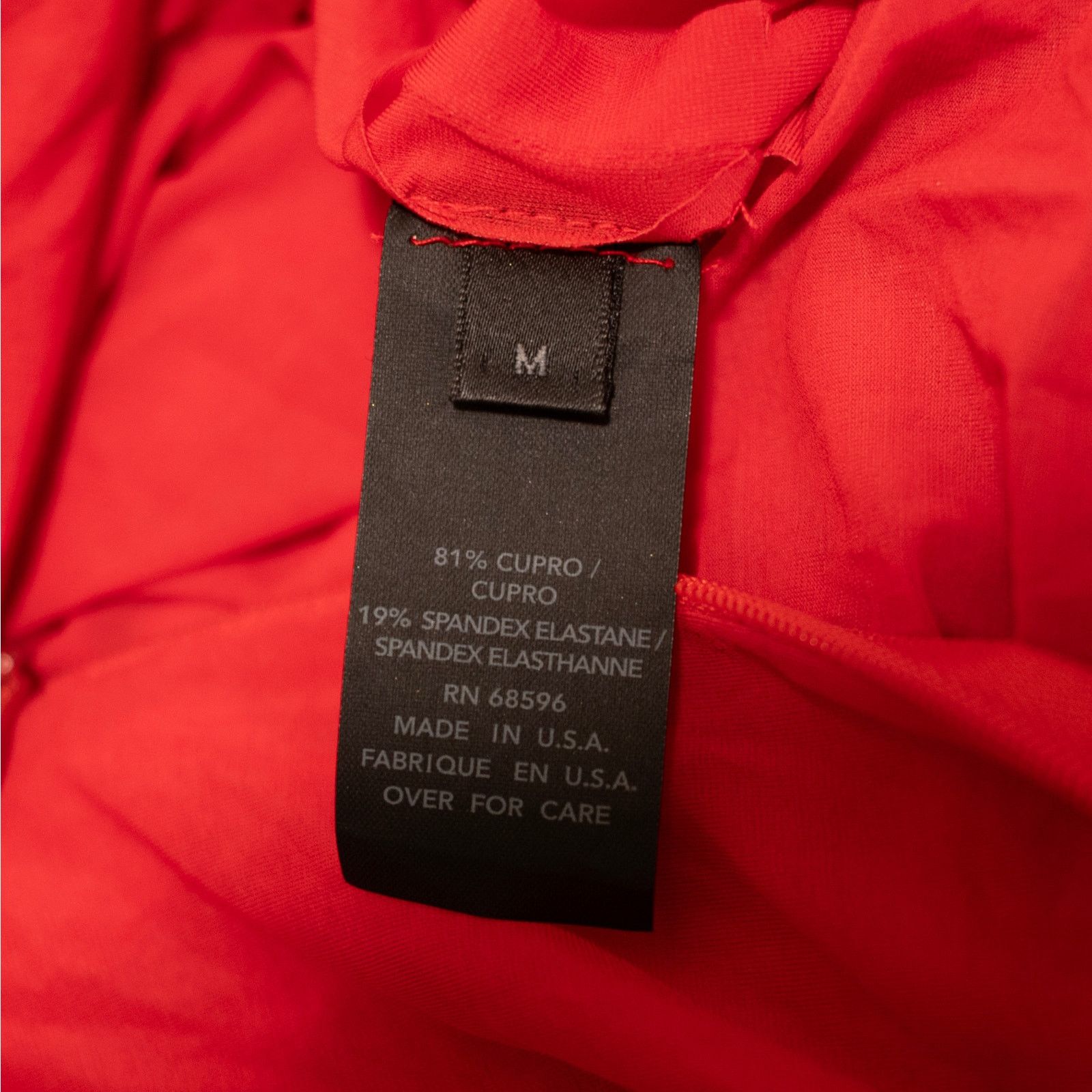 Donna Karan Donna Karan Collection Red Bubble Hem Midi Dress Size M / US 6-8 / IT 42-44 - 6 Thumbnail