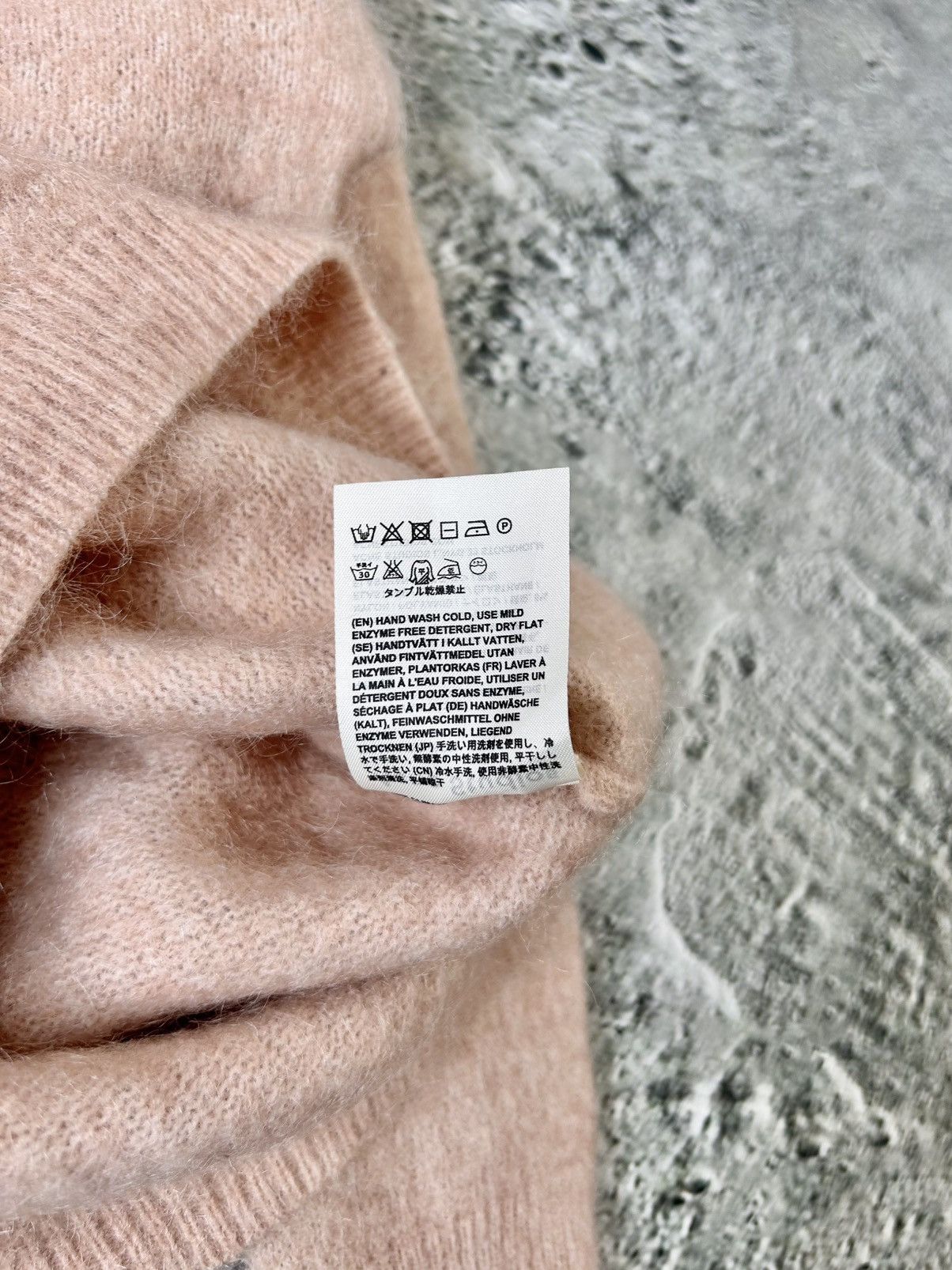 Acne Studios Acne Studios mohair sweater dramatic moh pink Size US XS / EU 42 / 0 - 4 Thumbnail