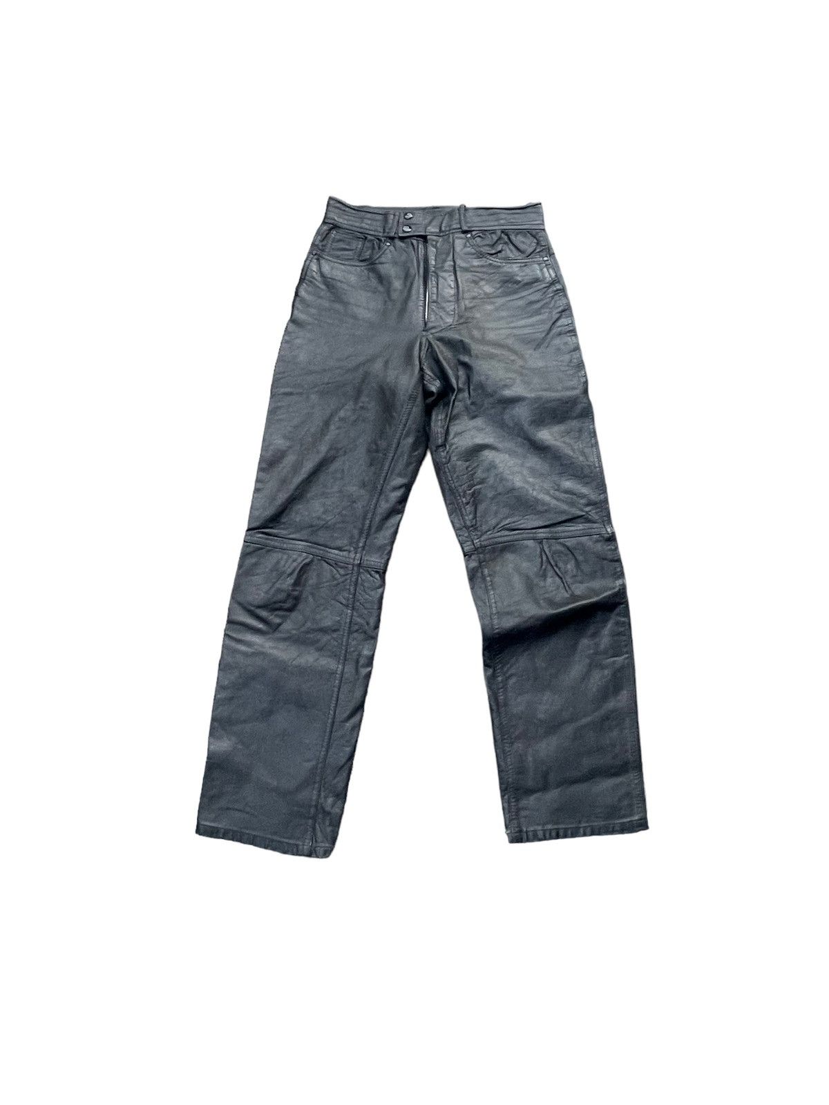 If Six Was Nine × Leather × Vintage Vintage Cream Soda Leather Pant Size US 28 / EU 44 - 3 Thumbnail