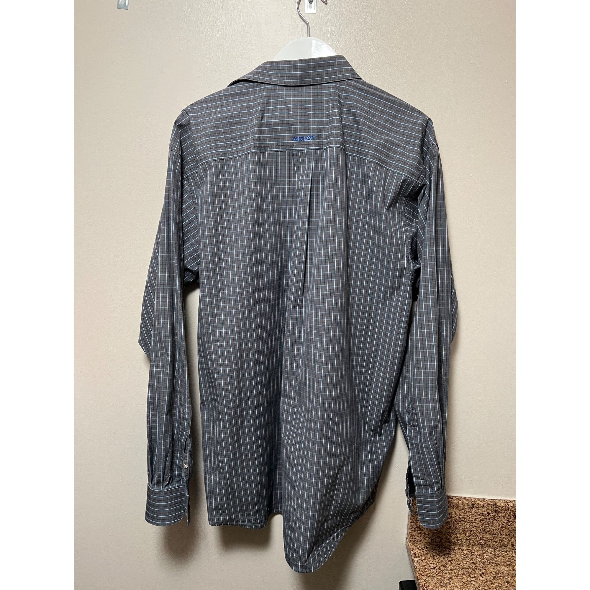 Ariat Ariat Pro Series Long Sleeve Button Up Dress Shirt - Size L Size US L / EU 52-54 / 3 - 3 Thumbnail