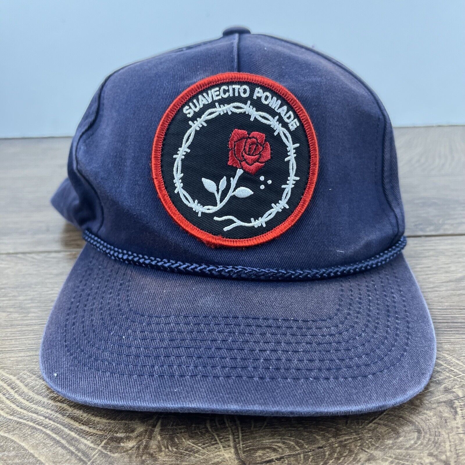 Other Suavecito Pomade Hat Snapback Hat Blue Adjustable Hat Blue A Size ONE SIZE - 1 Thumbnail
