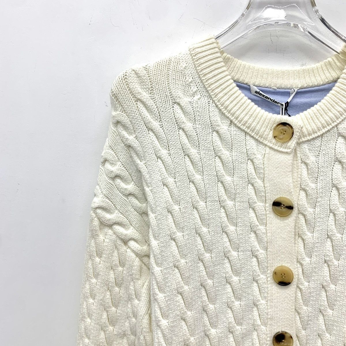 Alexander Wang Alexander Wang Long Sleeve Spliced Cardigan Jacket K26WX Size XS / US 0-2 / IT 36-38 - 3 Thumbnail