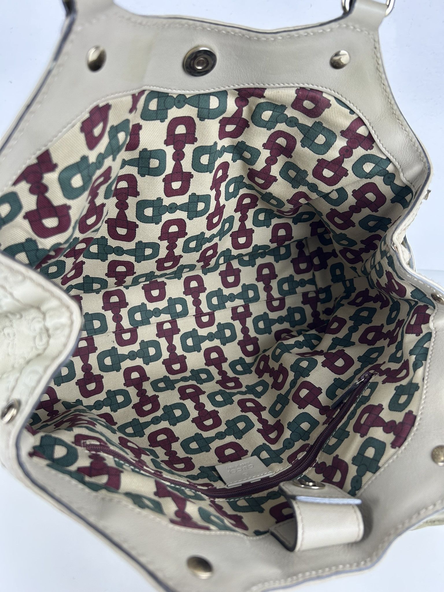 Gucci Gucci guccissima sukey medium size leather handbag Size ONE SIZE - 17 Thumbnail
