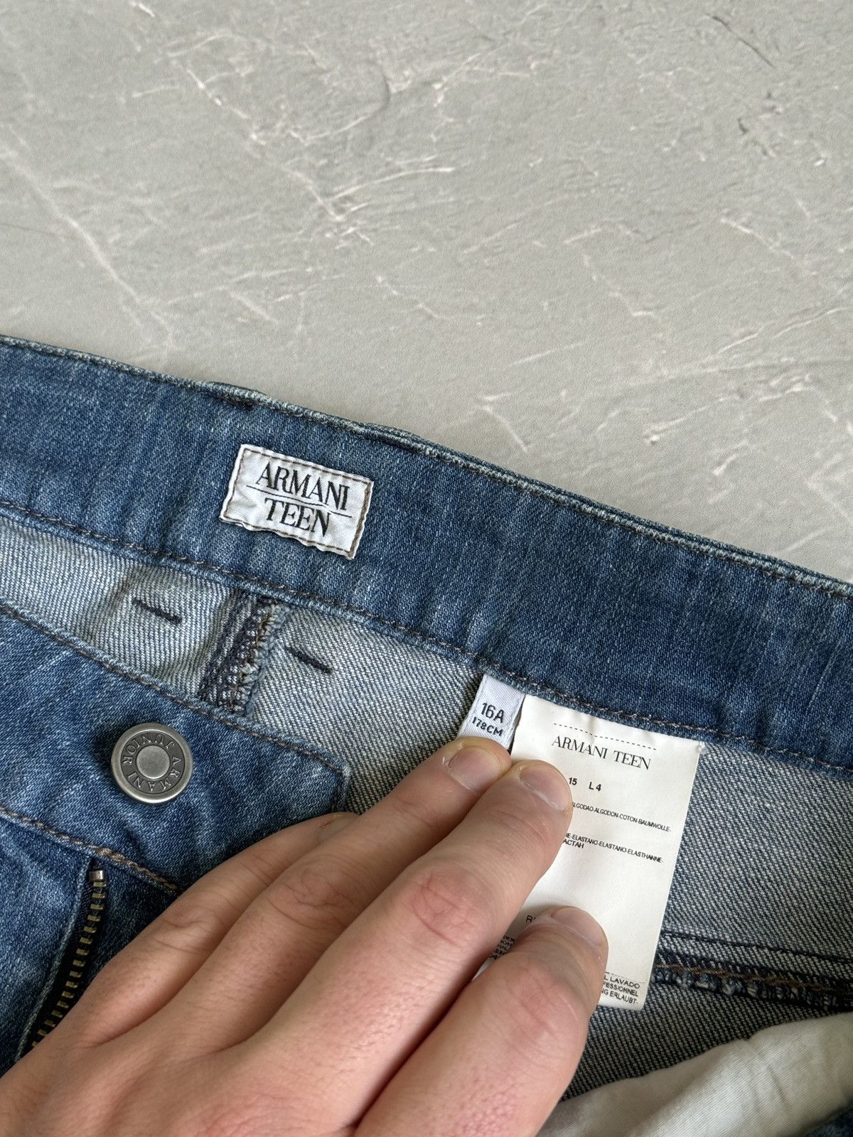 Armani Armani Jeans Denim Pants Straight Size US 28 / EU 44 - 10 Thumbnail