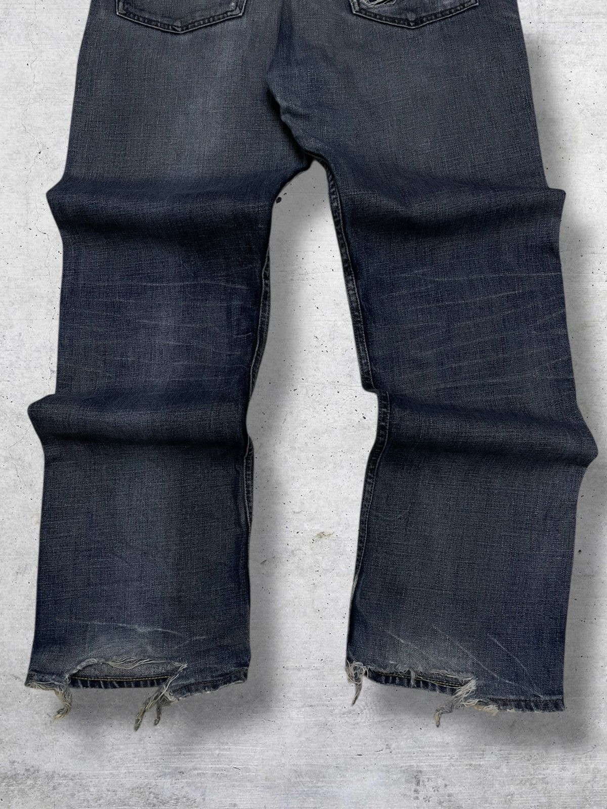 Polo Ralph Lauren VINTAGE POLO RAPLH LAUREN OG 90S DESIGNER DISTRESSED DENIM Size US 34 / EU 50 - 10 Thumbnail