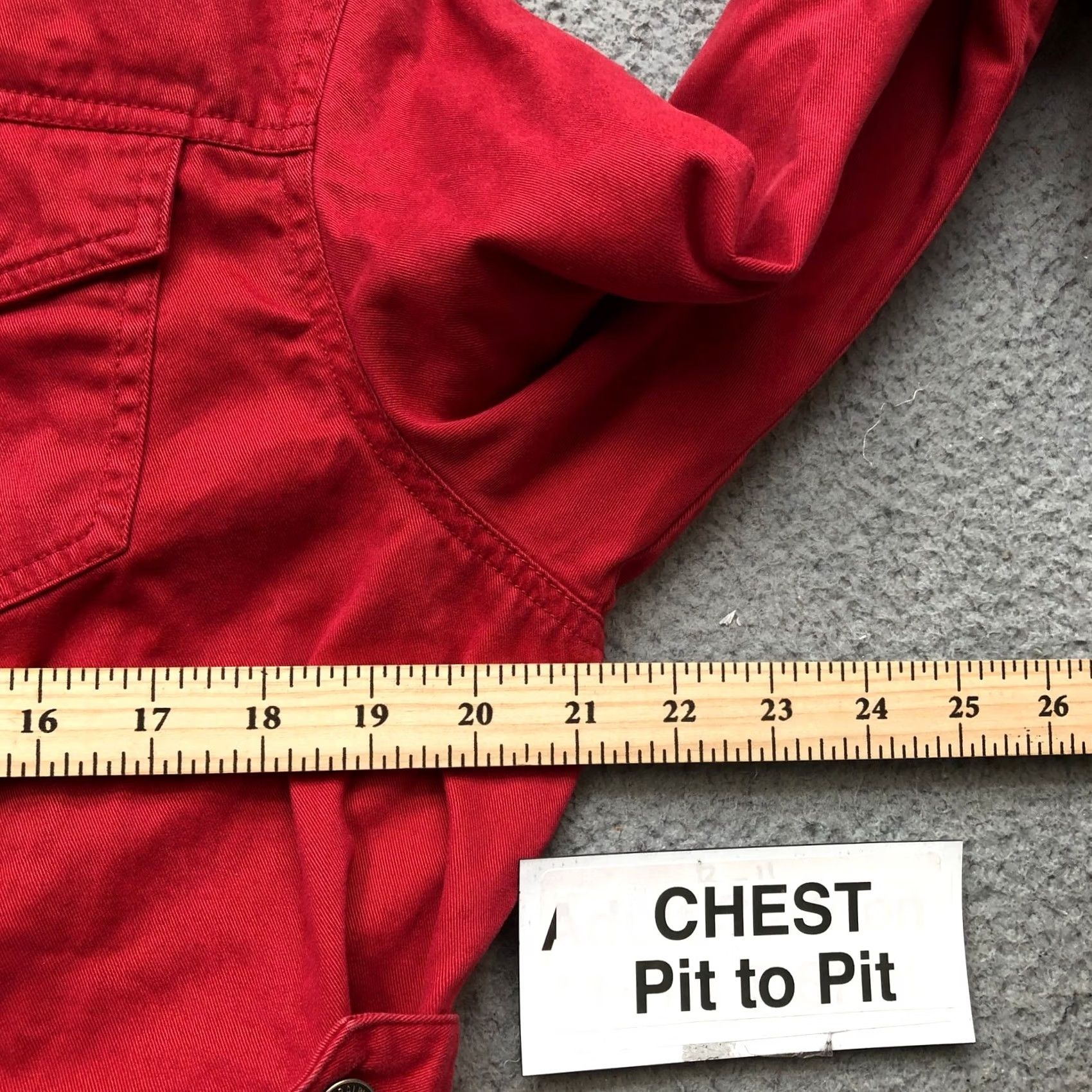 Ralph Lauren VINTAGE Ralph Lauren Glen Canyon Twill Jacket Womens Large Red Zip Pocket Lamps Size L / US 10 / IT 46 - 5 Thumbnail