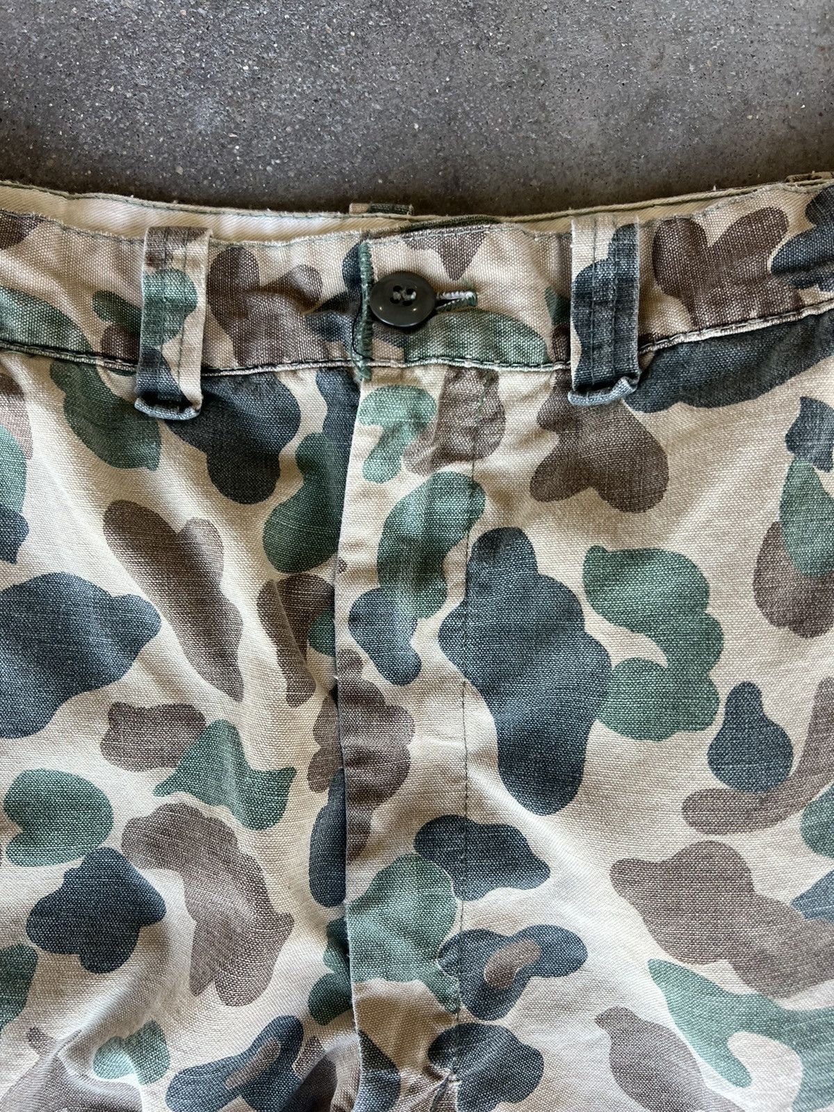 Vintage True Vintage 70’s Frog Print Camo Pants Size US 33 - 7 Thumbnail