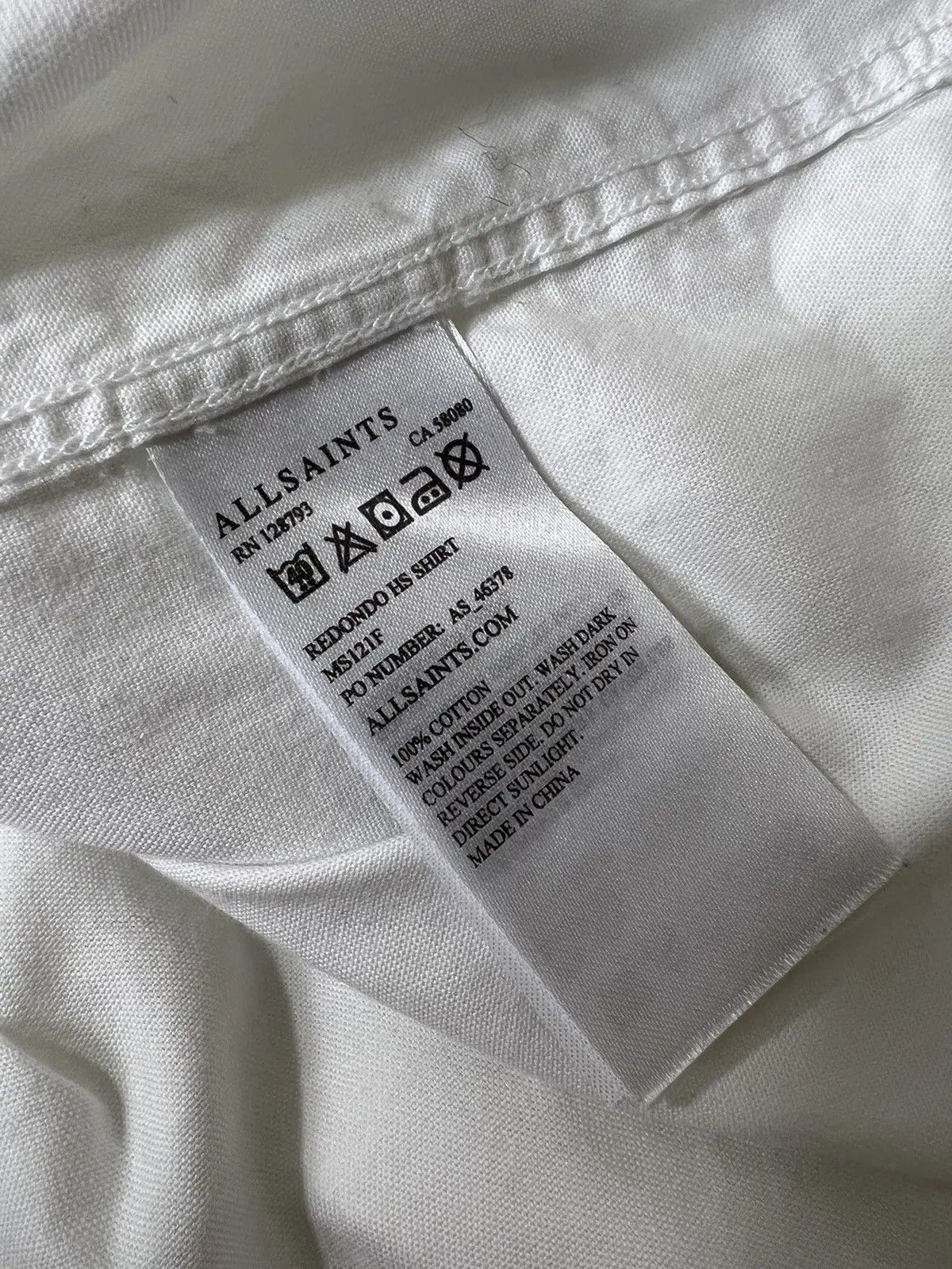 20471120 × Allsaints × Japanese Brand All Saints Hermosa SS shirt Size US M / EU 48-50 / 2 - 5 Thumbnail