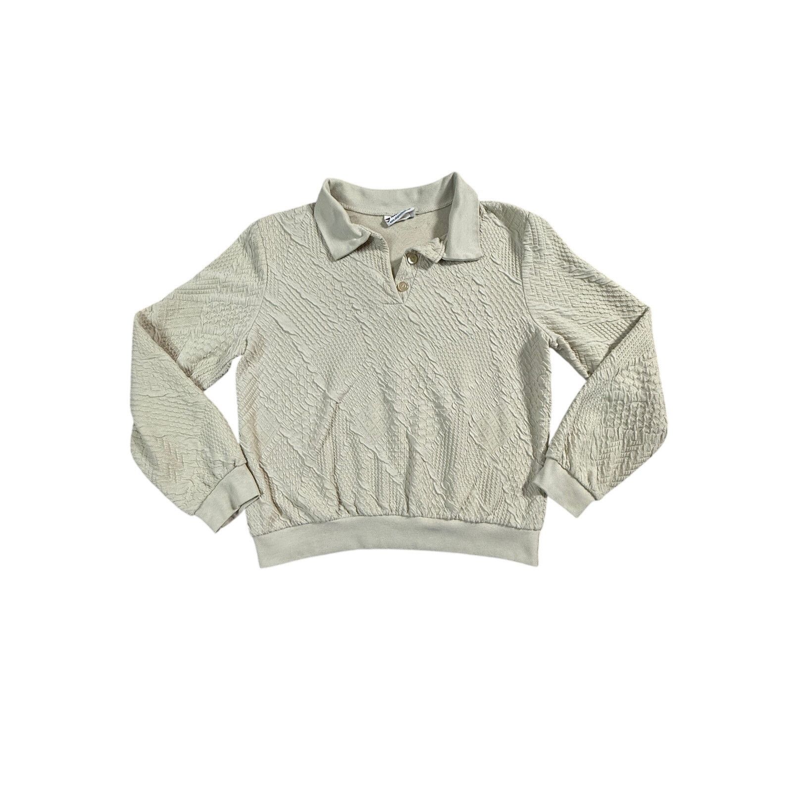 Vintage Vintage Women's Collared Pullover Size M / US 6-8 / IT 42-44 - 1 Thumbnail