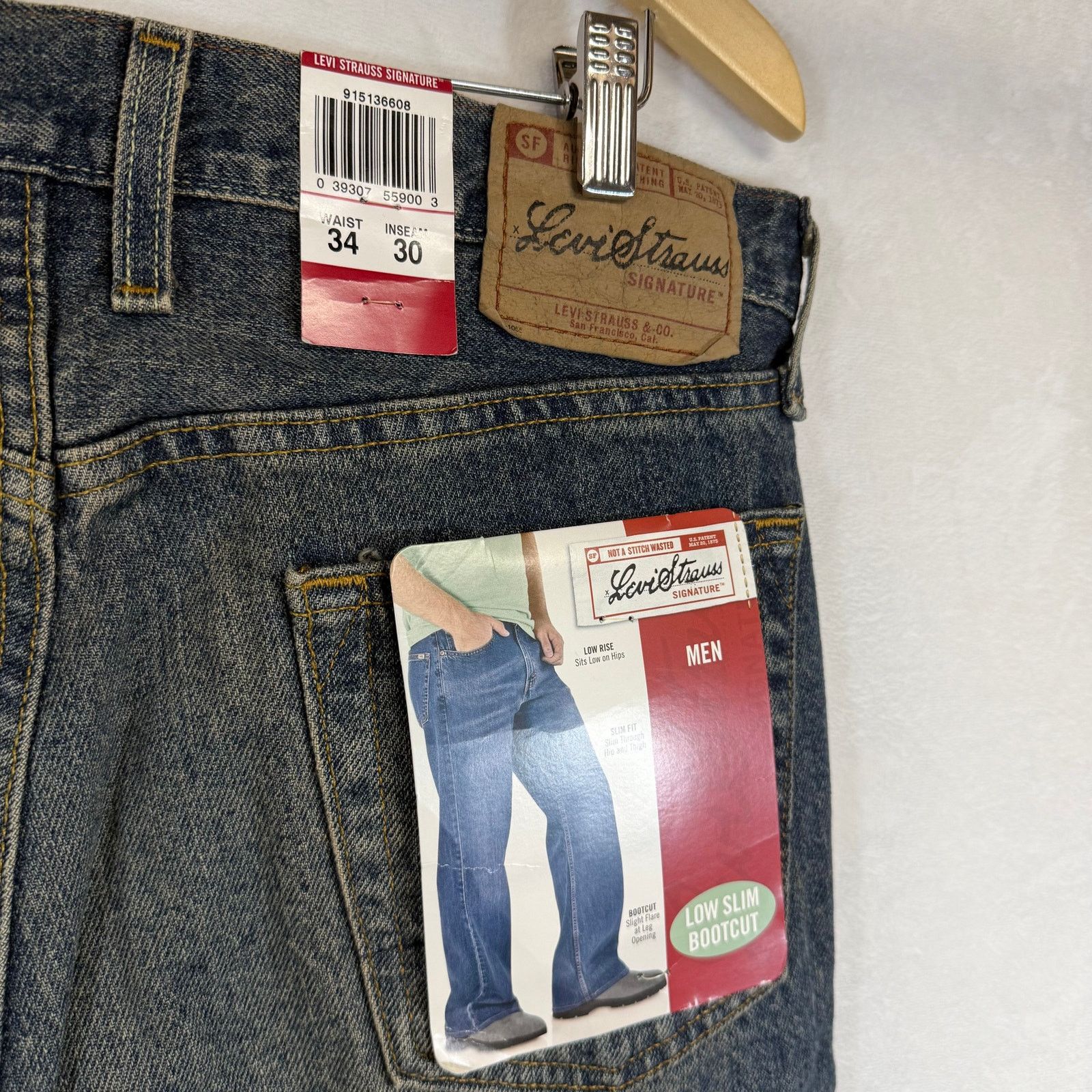 Levi's NWT Levi's 34X30 Low Slim Bootcut Retro Workwear Streetwear Size US 34 / EU 50 - 4 Thumbnail