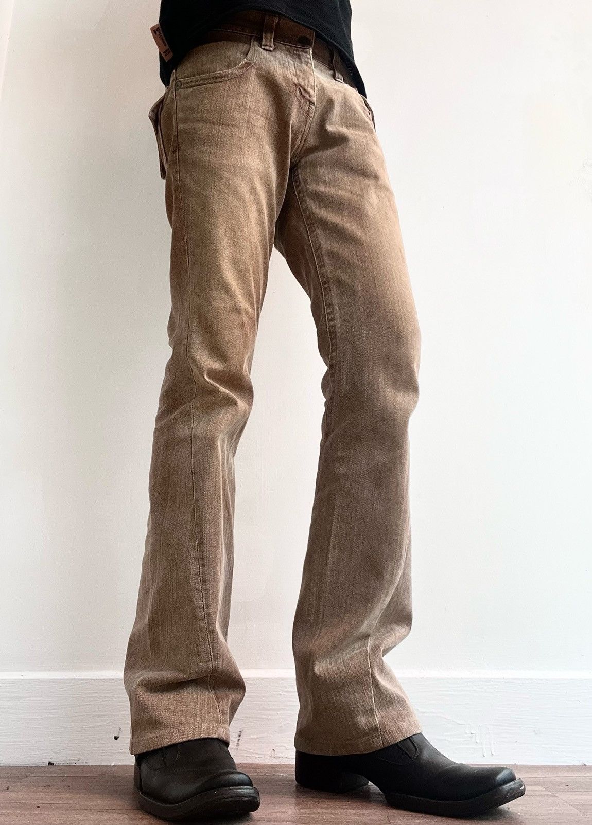 Tornado Mart 00s Tornado Mart Avant-Garde Flared Jeans Size US 32 / EU 48 - 1 Thumbnail