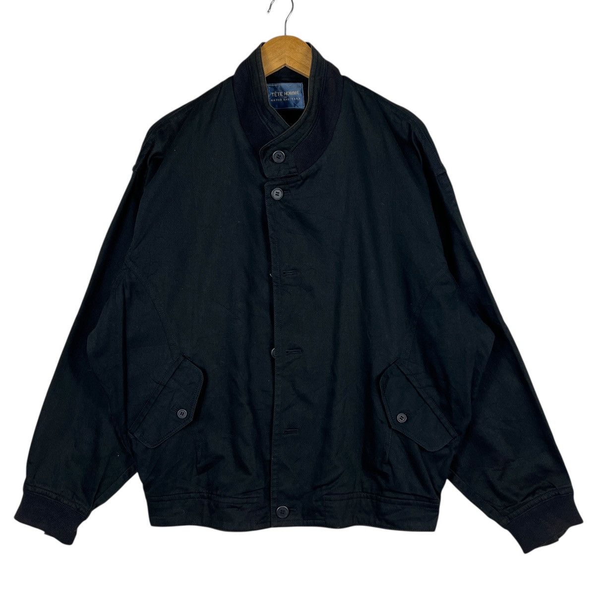Tete Homme 🔥 Vintage Tete Homme Par Katoh kazutaka Big Logo Jacket Size US L / EU 52-54 / 3 - 3 Thumbnail