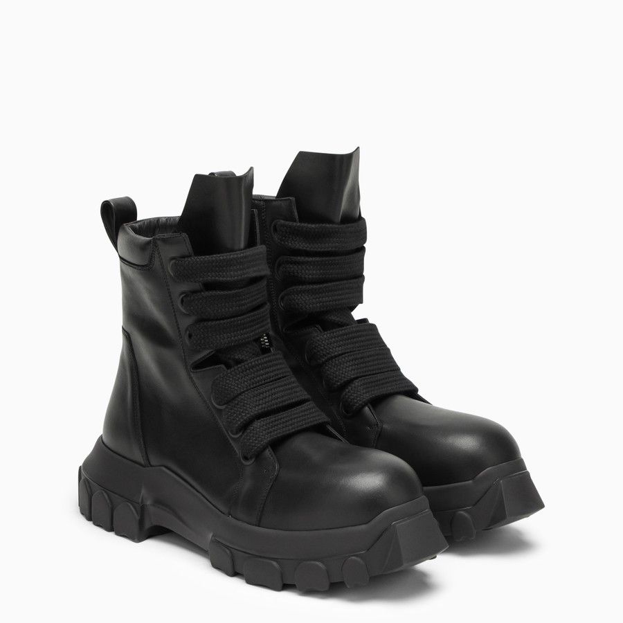 Rick Owens o1d2blof0524 Boots in Black Size US 10 / EU 43 - 2 Thumbnail