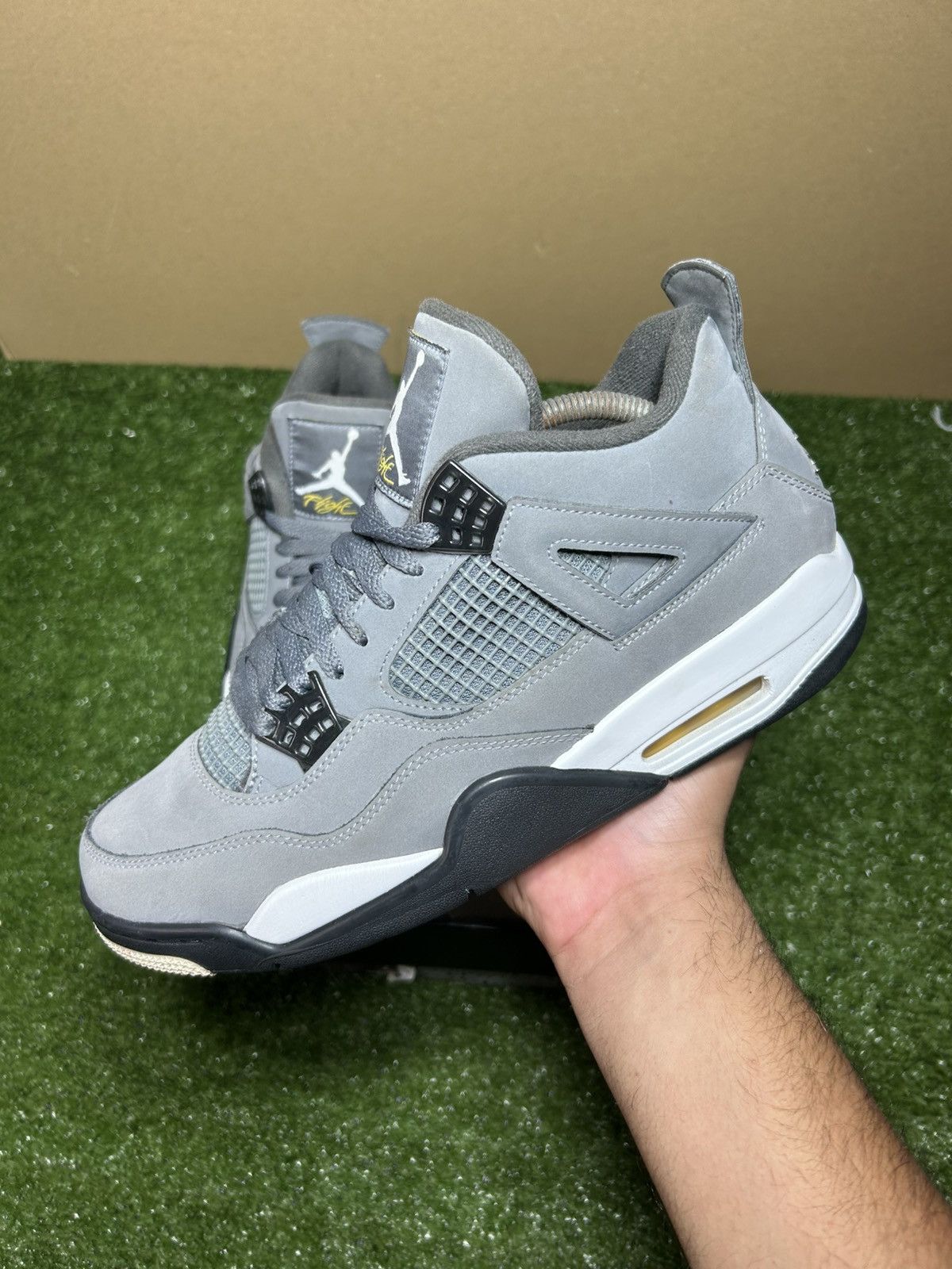 Jordan Brand Jordan 4 Cool Grey Size US 10.5 / EU 43-44 - 2 Thumbnail