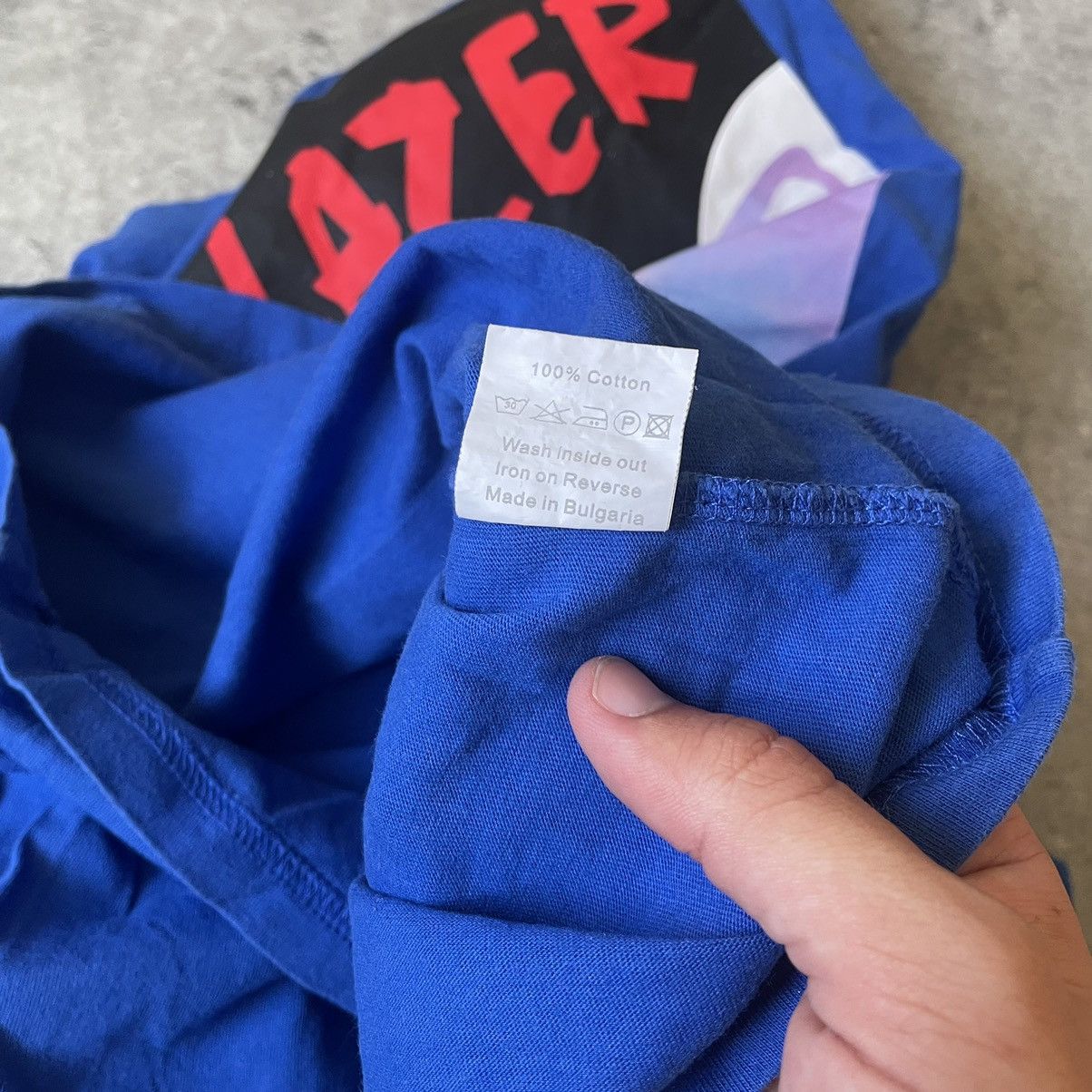 Palace Vintage Palce Palazer Blue Long Sleeve SK8 Size US L / EU 52-54 / 3 - 6 Thumbnail
