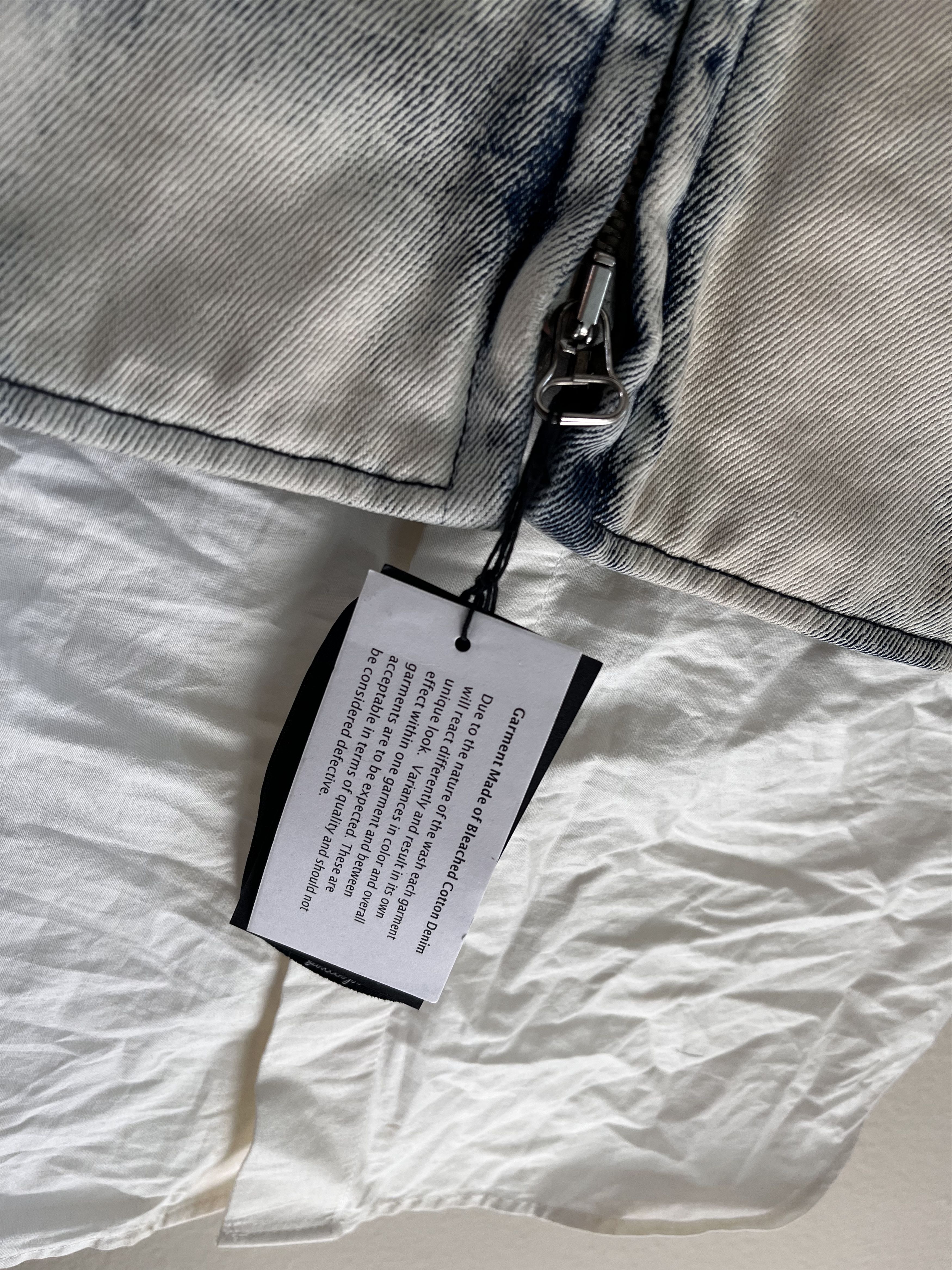 3.1 Phillip Lim 3.1 PHILLIP LIM BLEACHED DENIM BOMBER REMOVABLE POPLIN Size US S / EU 44-46 / 1 - 5 Thumbnail
