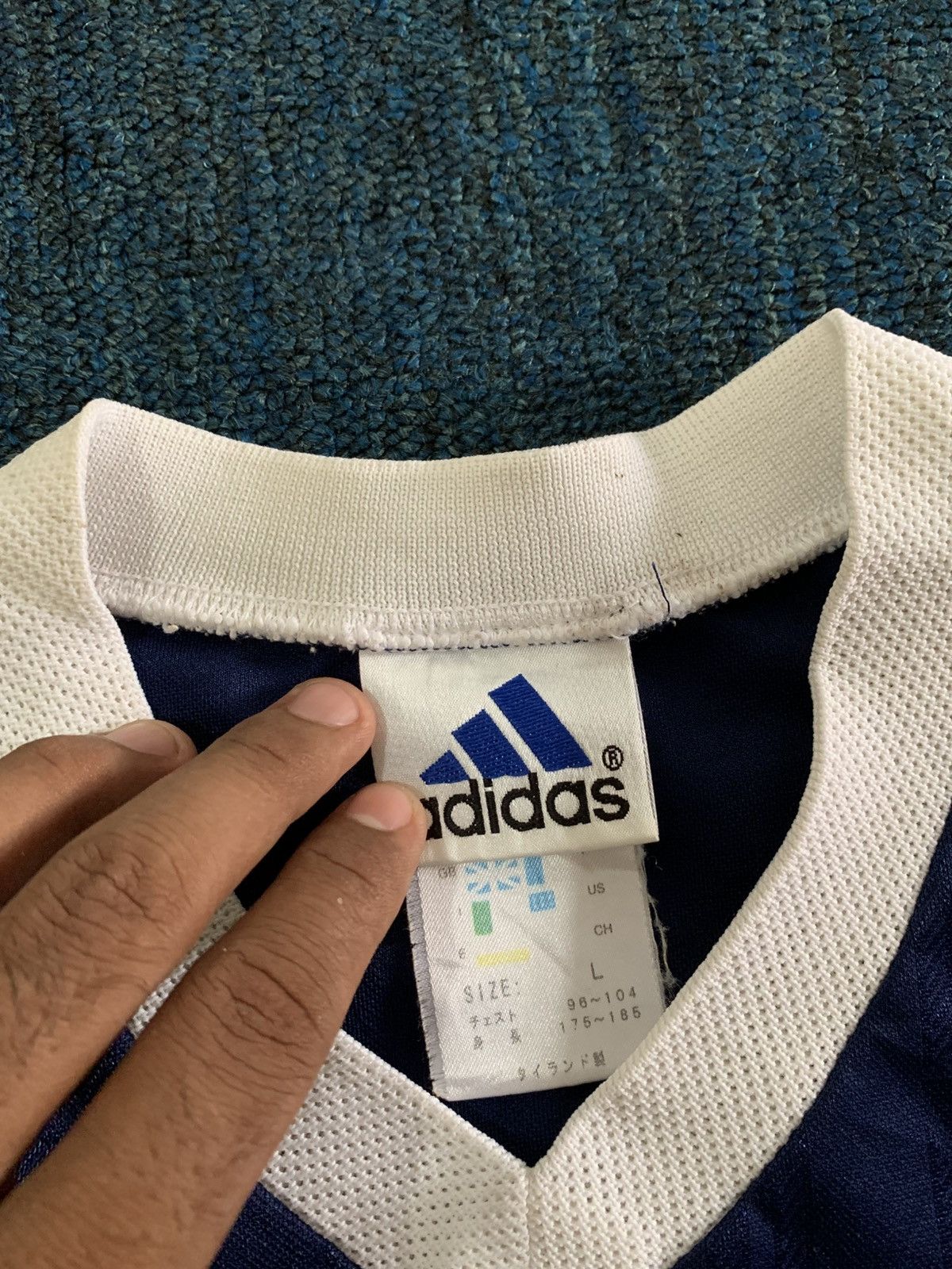 Adidas Vtg Jersey Adidas Size US M / EU 48-50 / 2 - 6 Thumbnail