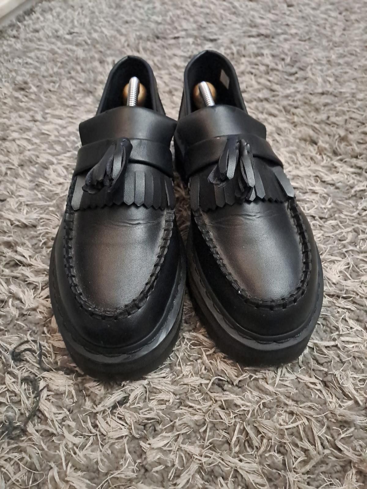 Dr. Martens Dr Martens Adrian Vegan Quad Black Smooth Shoes Uk 9.5 Size US 10.5 / EU 43-44 - 4 Thumbnail