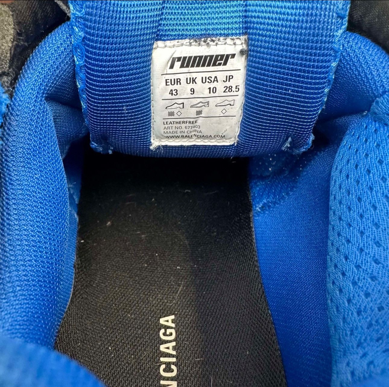 Balenciaga Balenciaga Runner Sneakers Size US 10 / EU 43 - 6 Thumbnail