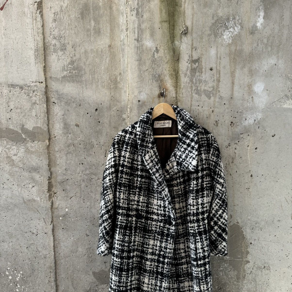 Vintage Vintage 80s Doumarc Paris Made in France Womens Heavy Coat Size M / US 6-8 / IT 42-44 - 4 Thumbnail