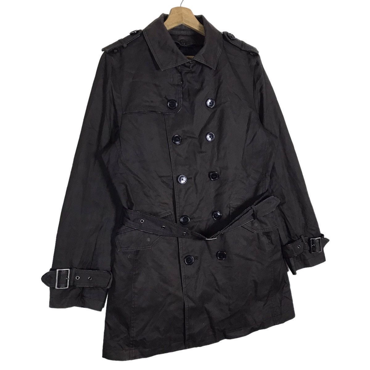 Vintage Katharine Hamnett London Trench Coat Jacket