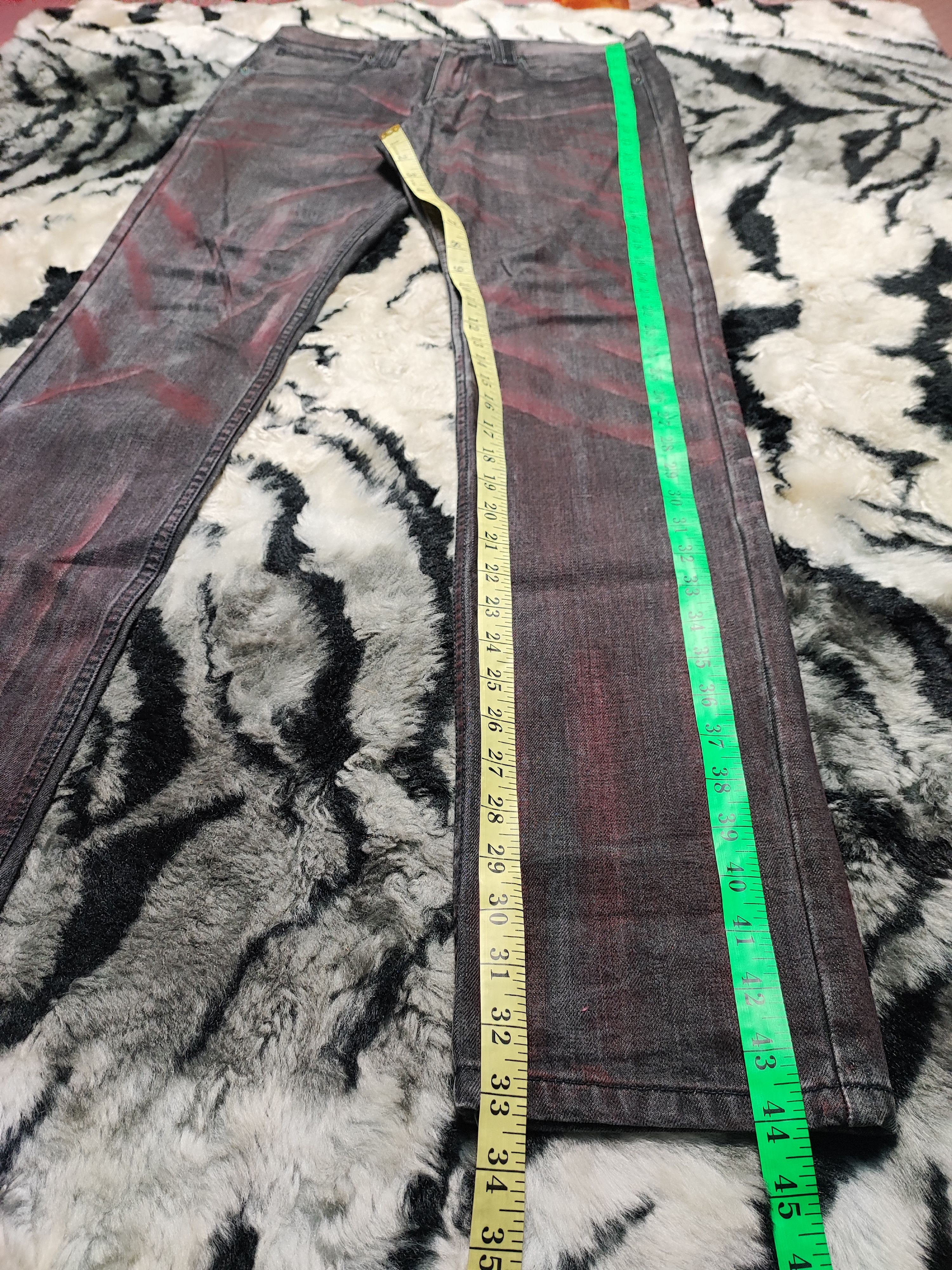 semanticdesign Painted Jeans by Semantic Design Size US 33 - 3 Thumbnail