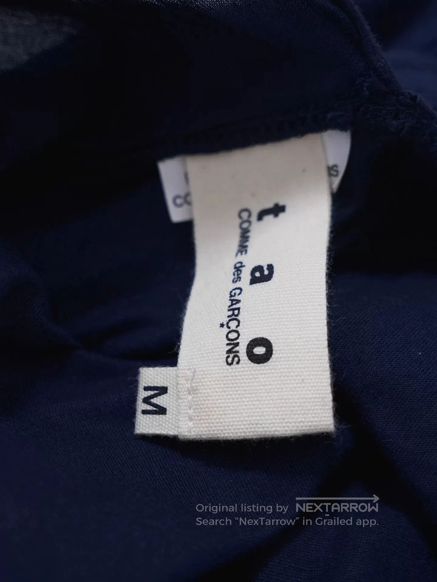 Comme des Garcons navy tie. Size M / US 6-8 / IT 42-44 - 8 Thumbnail