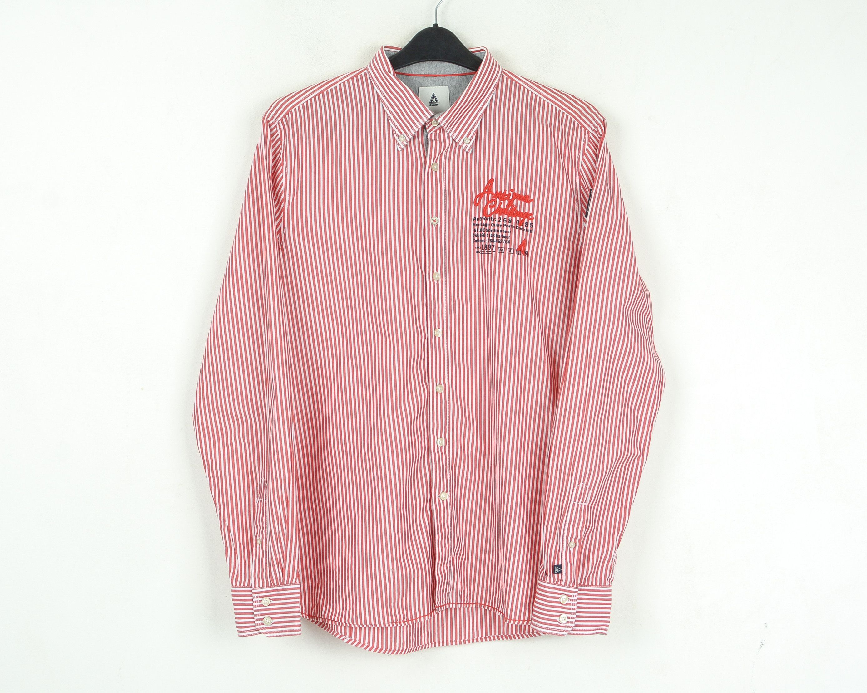 Other GAASTRA Casual Shirt Cotton Striped Long Sleeved Button Size US XL / EU 56 / 4 - 1 Thumbnail