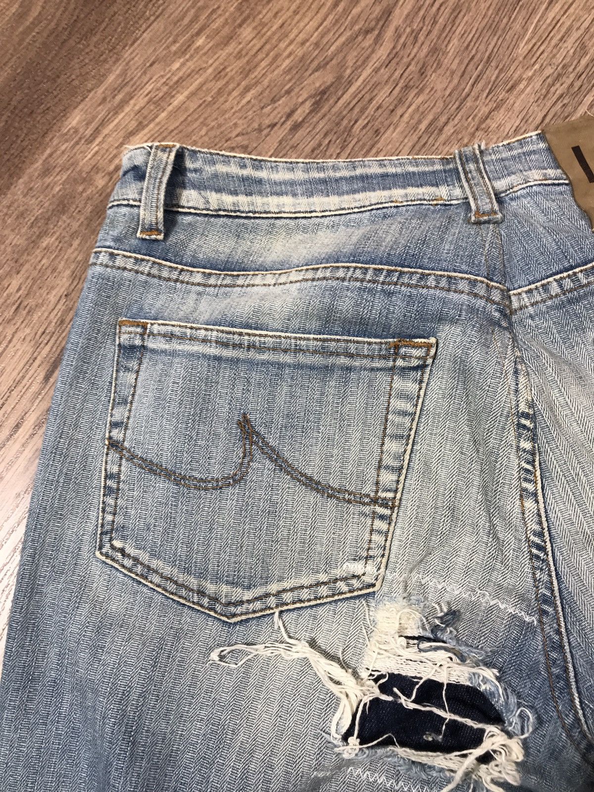 Iceberg × Vintage Iceberg Vintage Flared Denim Pants Jeans Size 31" - 22 Thumbnail